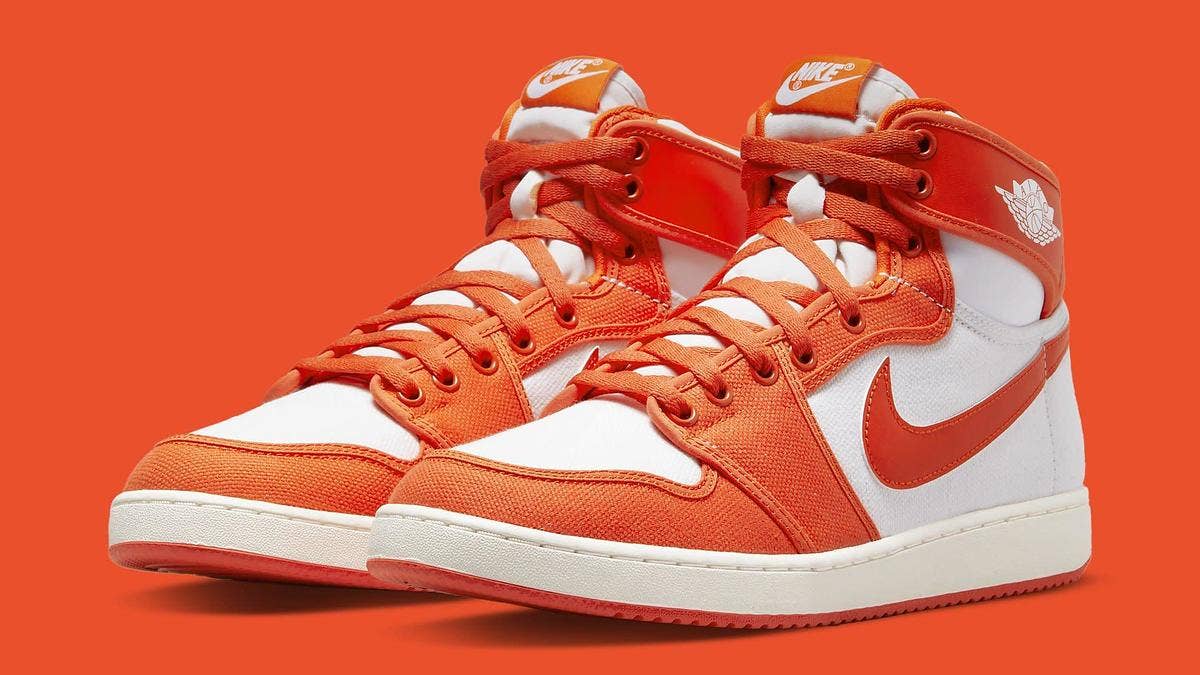 The classic Air Jordan 1 KO sneaker has surfaced in a new orange-based 'Orange Rush' colorway. Click here for a first look at the upcoming release.