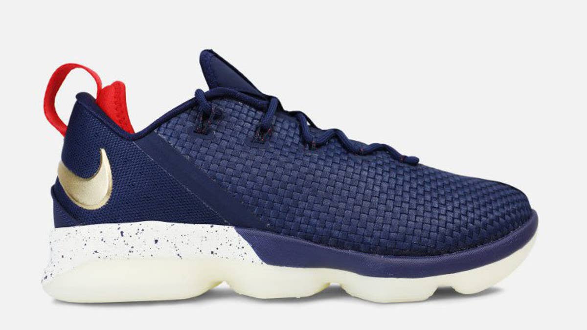 The "U.S.A." edition of the Nike LeBron 14 is coming soon.