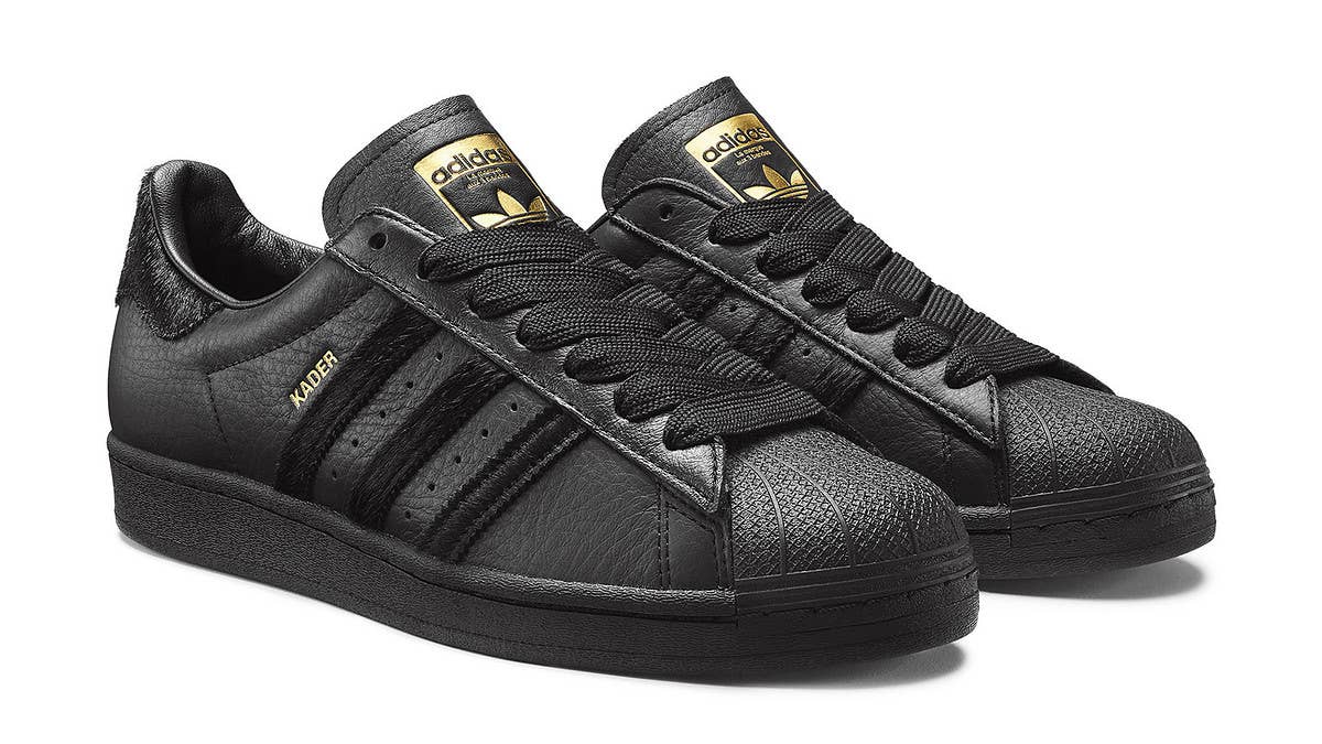 Pro skater Kader Sylla is releasing his own Adidas Superstar ADV colorway in March 2022. Click here for a detailed look and the shoe's release info.