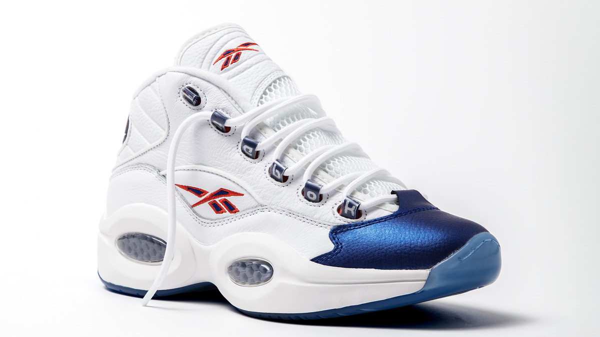 Reebok Question Blue Toe - They Did Us DIRTY!!! 