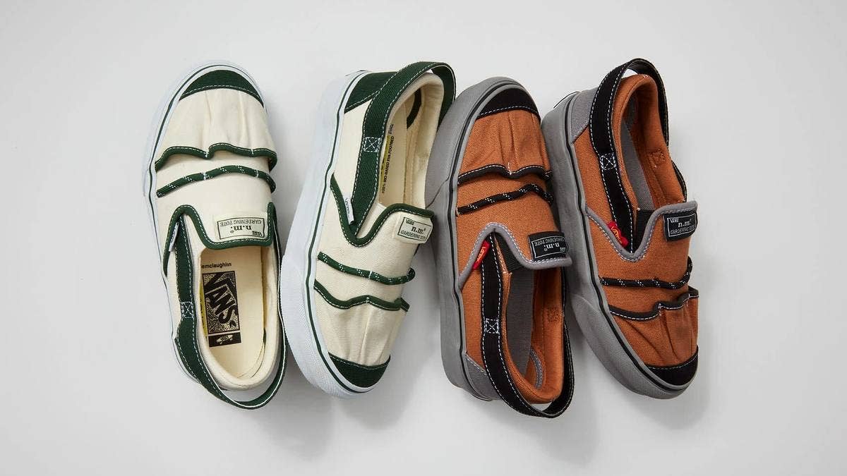 Designer Nicole McLaughlin's Vans Slip-On collection will be released in March 2023. Find the official release details here and a closer look.