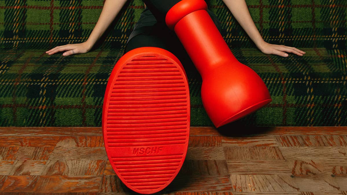 MSCHF's viral sneaker releases continues in February 2023 with its new cartoon-inspired Big Red Boots dropping exclusively at MSCHF.com and on its Sneakers app.