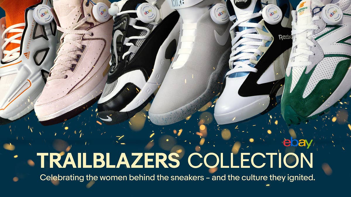 eBay celebrates Women's History Month in March 2022 with a carefully curated collection of sneakers dubbed 'Trailblazers Collection.' Click here to learn more.