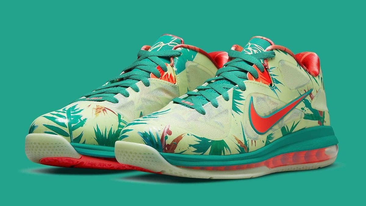 The sought-after 'LeBronold Palmer' Nike LeBron 9 colorway is slated to release for the first time in 2022. Click here for a first look and the release info.