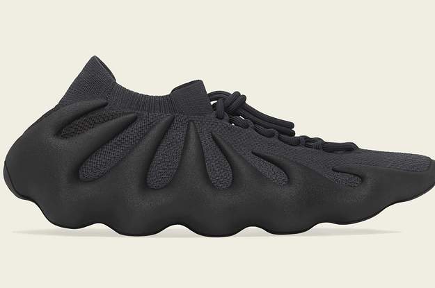 yeezy black footlocker