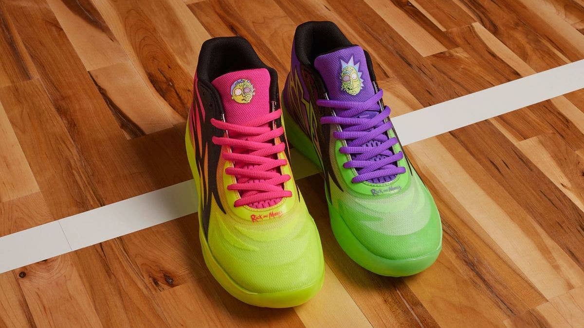 LaMelo Ball is collaborating with hit animated series Rick and Morty to deliver a new Puma MB.02 sneaker collaboration in February 2023. Find the details here.