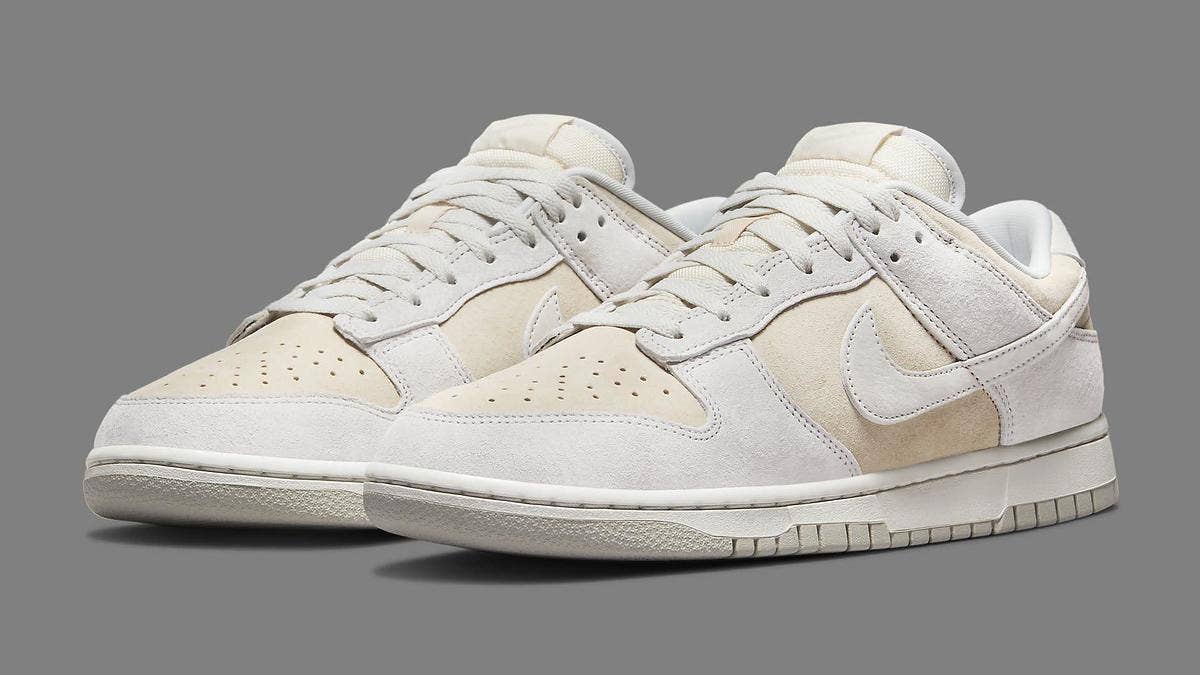A premium 'Vast Grey' colorway of the Nike Dunk Low is set to drop in August 2022. Click here for the official release details along with a detailed look.