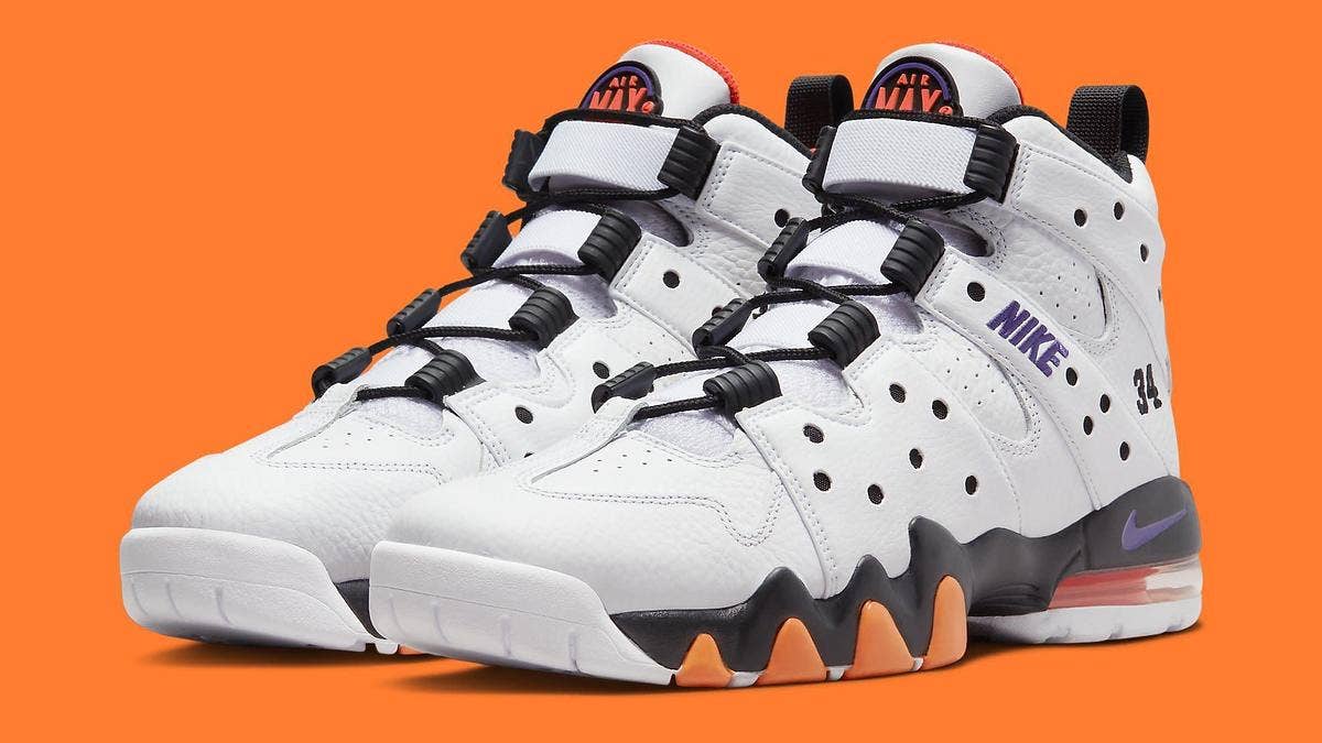 Phoenix Suns' colors appear on an upcoming Nike Air Max2 CB 94 that's scheduled to drop in June 2022. Click here for an official look and the release info.