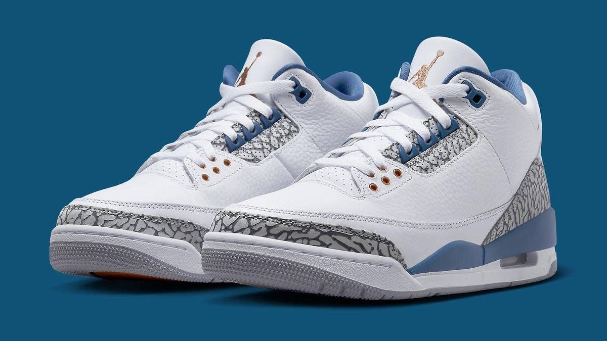Michael Jordan's Air Jordan 3 PE from his run with the Washington Wizards is confirmed to release in April 2023. Find all information and pricing details here.