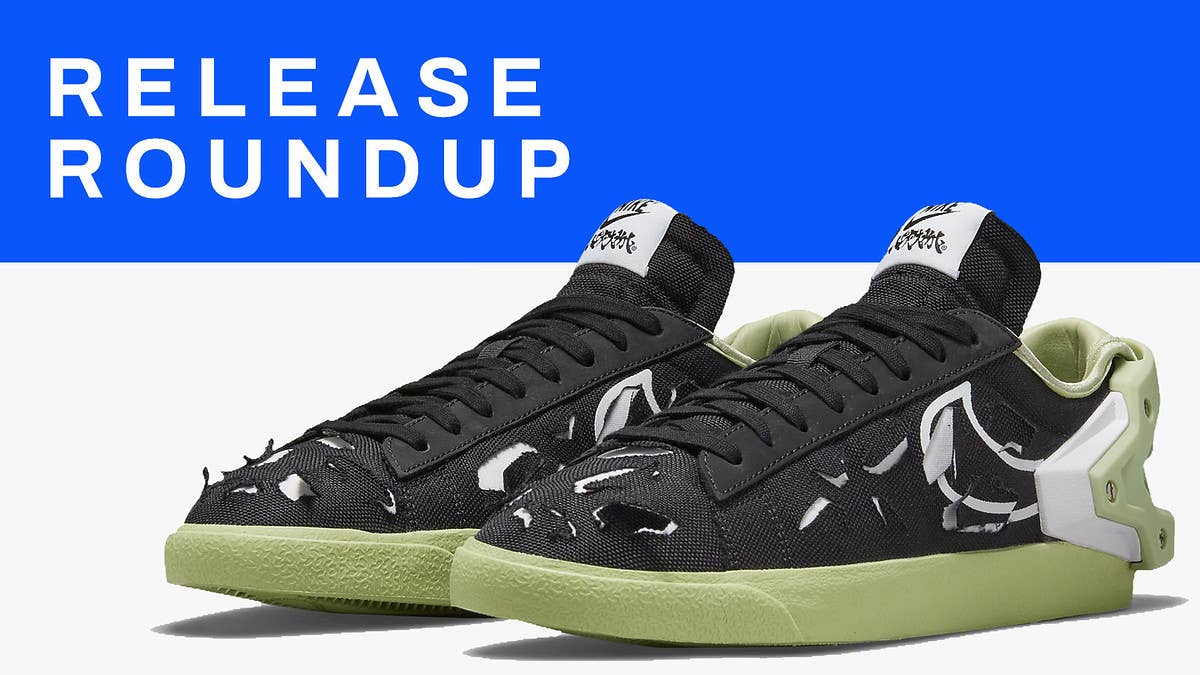 From the Acronym x Nike Blazer Low collection to the lates Bad Bunny x Adidas Forum, here is a detailed look at all of this week's best sneaker releases.