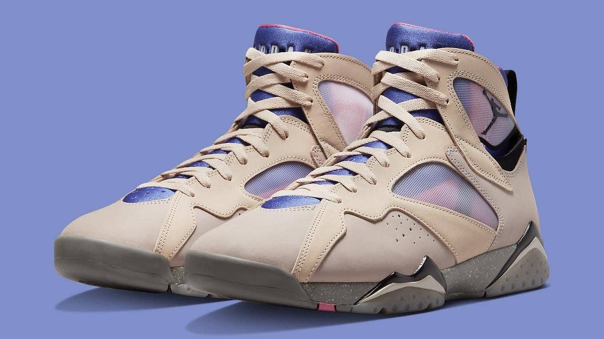 A new 'Sapphire' colorway of the Air Jordan 7 is set to release in April 2022. Click here for a closer look at the new makeup and the release details.