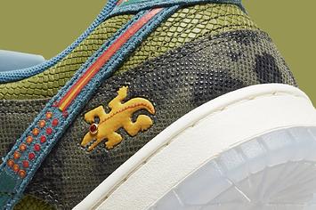 Nike Dunk Low Siempre Familia Release Date DO2160-335 Heel Detail