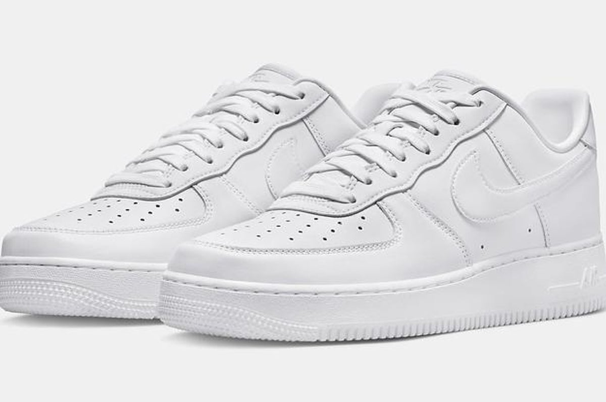 Nike Says New White-on-White Air Force 1s Hide Creases