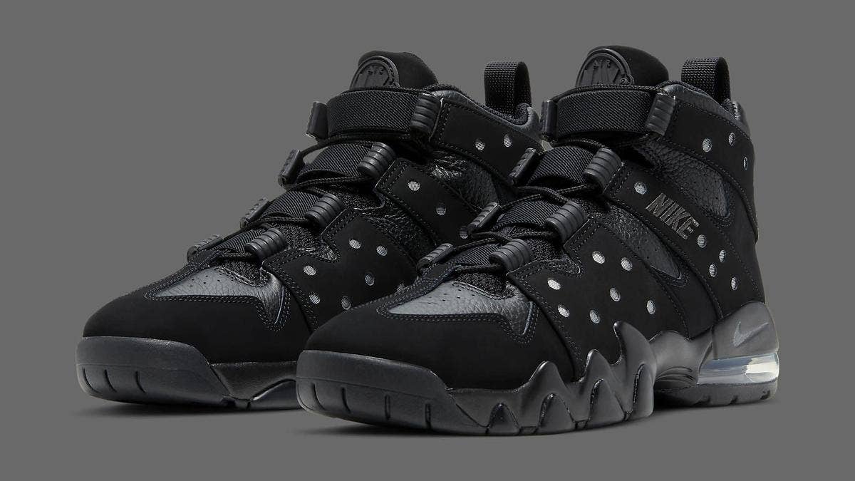 The 'Triple Black' colorway of Charles Barkley's Nike Air Max2 CB '94 signature basketball shoe is returning in 2023. Click here for the early details.