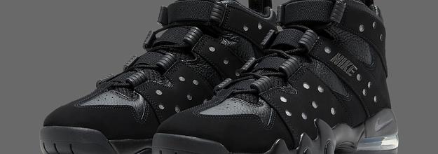 All black hot sale charles barkley shoes