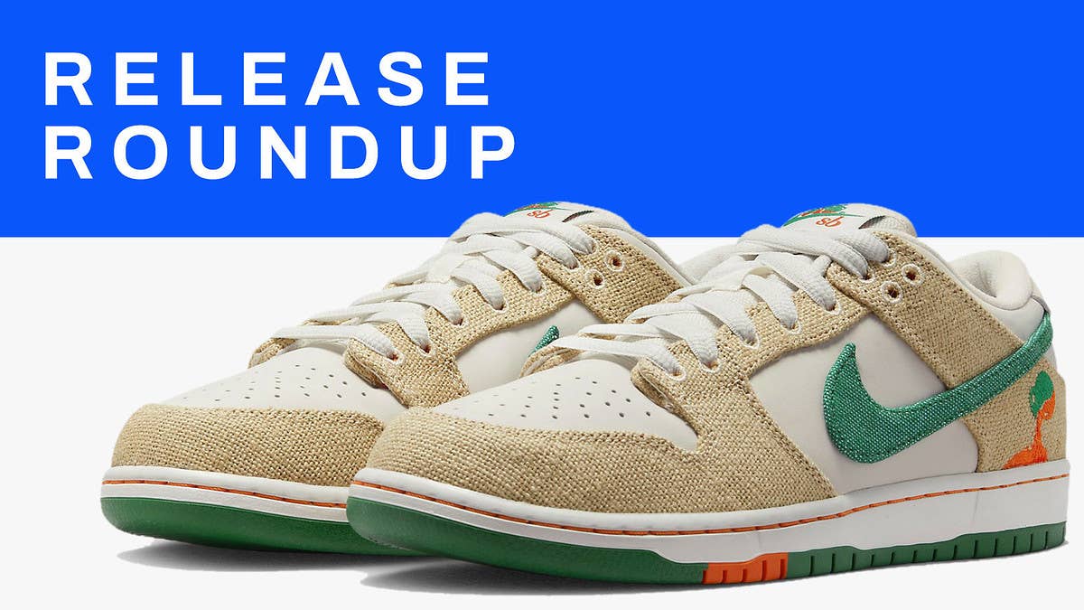 From the Jarritos x Nike SB Dunk Low to the Aimé Leon Dore x New Balance 1906R, here is a complete guide to this week's best sneaker releases.
