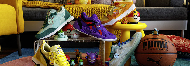 Pokémon x PUMA Footwear Collection Release