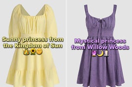 Personally, I think we're all princesses, from, like, a parallel universe or something.