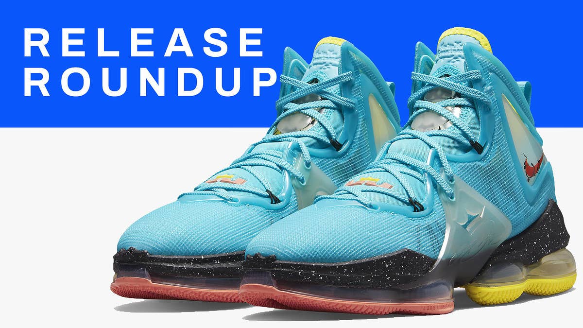 From the latest colorway of the Pharrell x Adidas Sichona to the 'Christmas' Nike LeBron 19, here is a complete guide to this week's best sneaker releases.