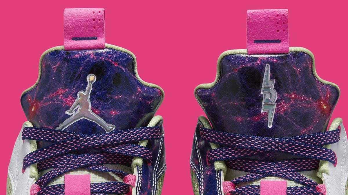 Luka Doncic's All-Star Game Air Jordan 35 Low PE is releasing in May 2021. Click for a detailed look at the cosmic colorway, along with release information.