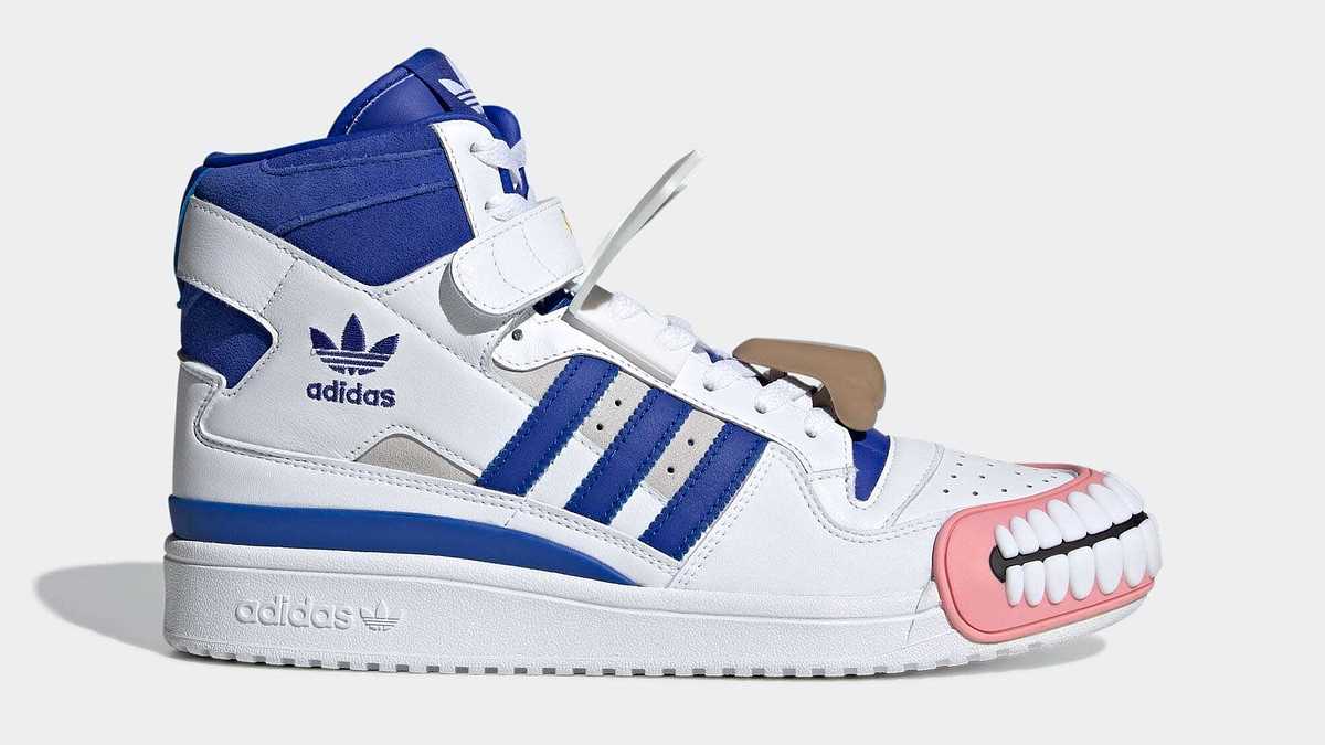 After releasing the Adidas Superstar 'Superstuffed,' Kerwin Frost is set to drop another Adidas collab that looks like a face. Find release date info here.