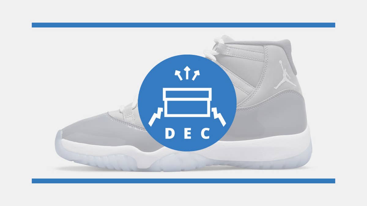 From the 'Cool Grey' Air Jordan 11 to the A Ma Maniere x Air Jordan 1 High, here are all the Air Jordan release dates you need to know about for December 2021.