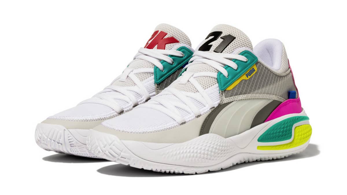 Puma tapped video gaming company 2K to collaborate on a collection, which includes a bold new Court Rider colorway. Click here for the official details.