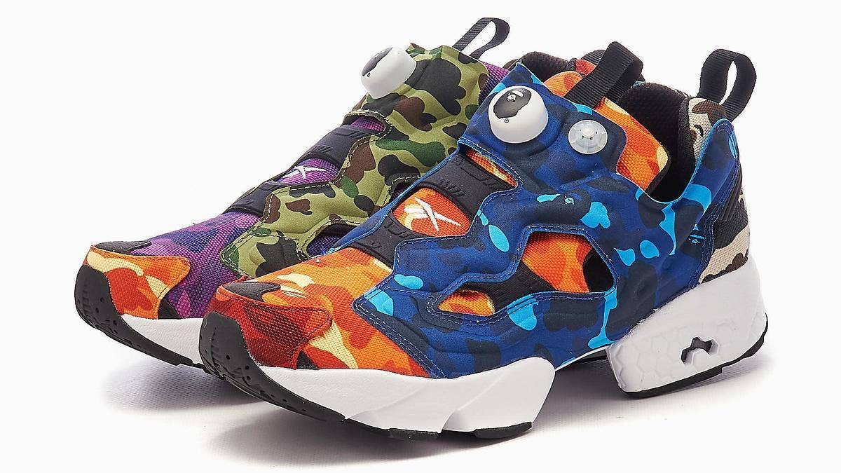Bape and Reebok have collaborated once again, this time introducing a new iteration of the Club C and Instapump Fury. Click here for a first look.