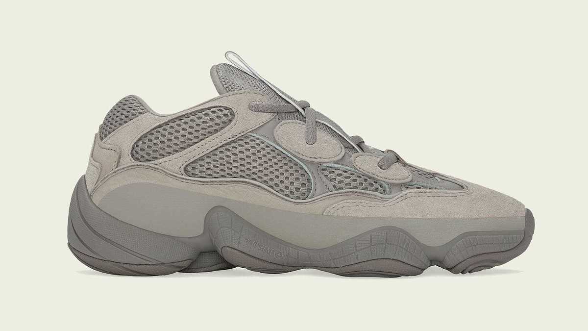 There's a new Adidas Yeezy 500 'Ash Grey' style that's releasing in December 2021. Find the official info about the upcoming release including a detailed look.