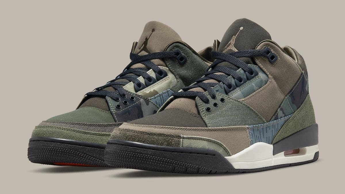 Jordan Brand is dropping a new DIY-styled 'Patchwork' Air Jordan 3 in November 2021. Click here for an official look and info on how to buy a pair.