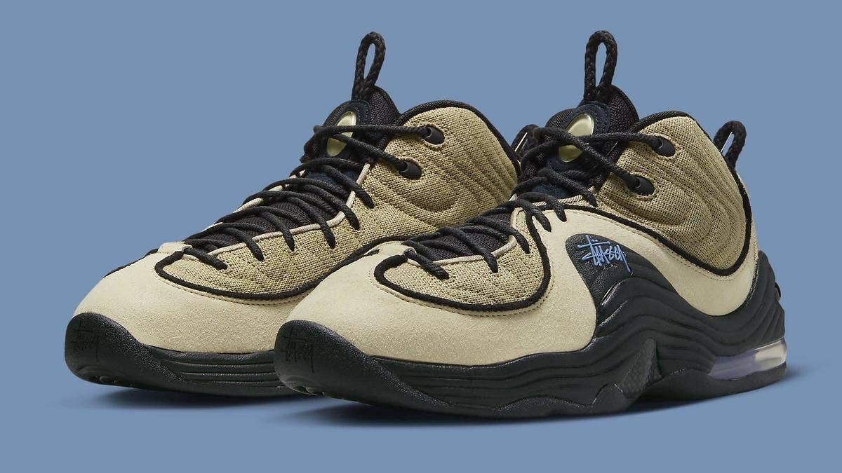 Next year's run of Air Penny retros will include a collaboration version of his second signature model done by longtime Nike partner Stussy.