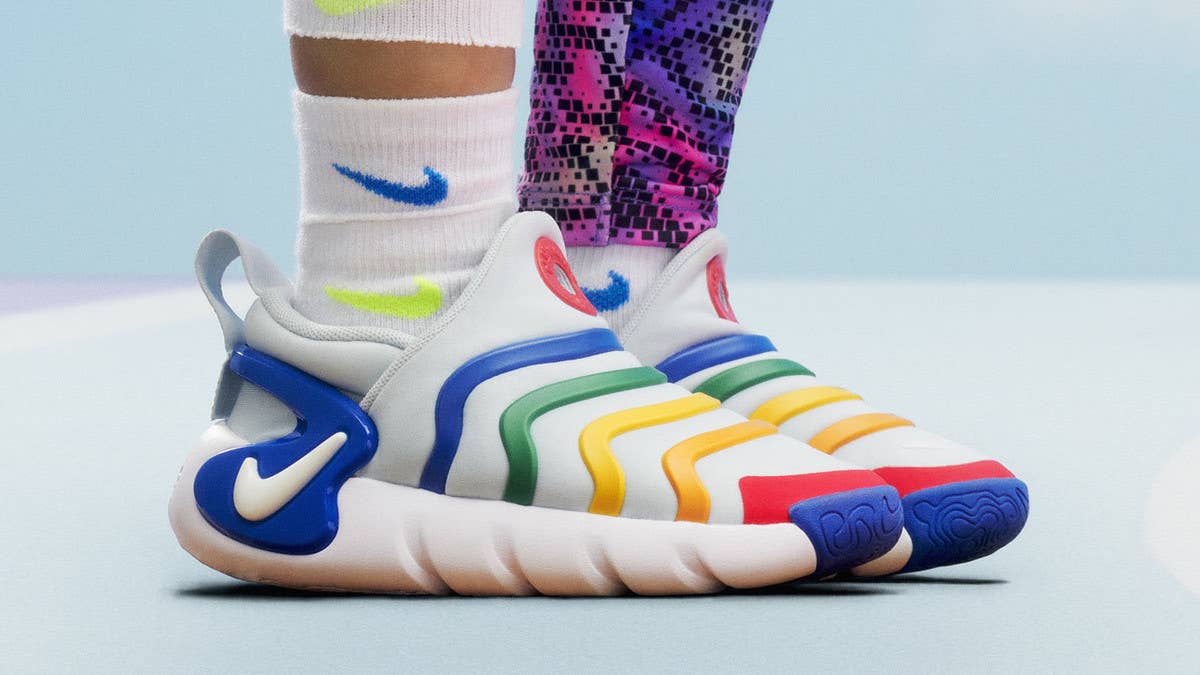 Nike has a new accessible FlyEase sneaker releasing just for kids in 2022. Find more info on the FlyEase Dynamo Go shoe and Play Pack apparel here.