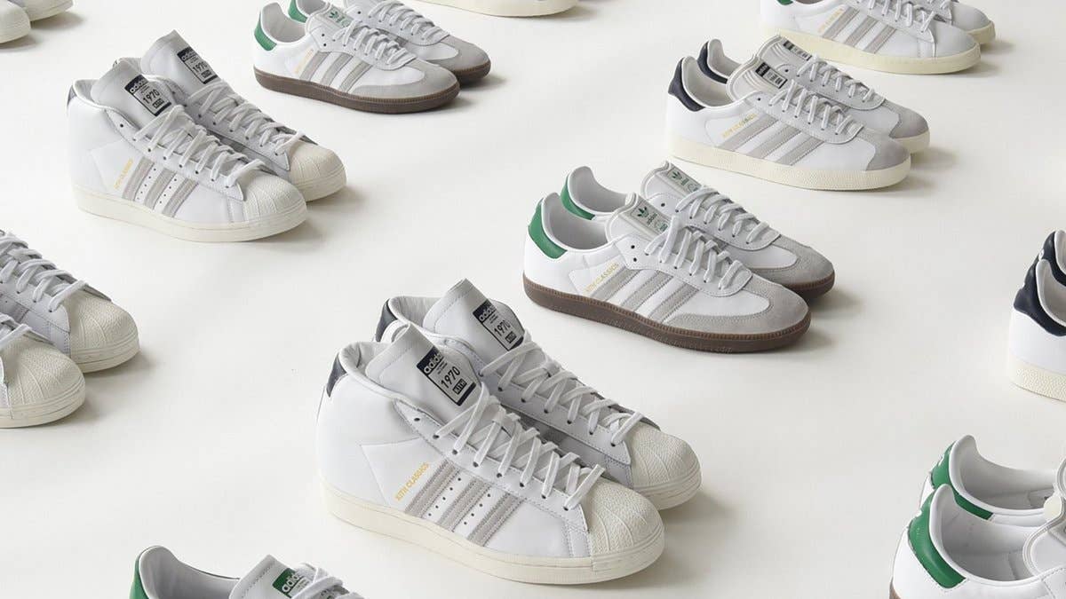 Kith reimagines six classic Adidas Originals silhouettes for its latest collaboration dropping in June 2021. Click here to learn how you can buy a pair.