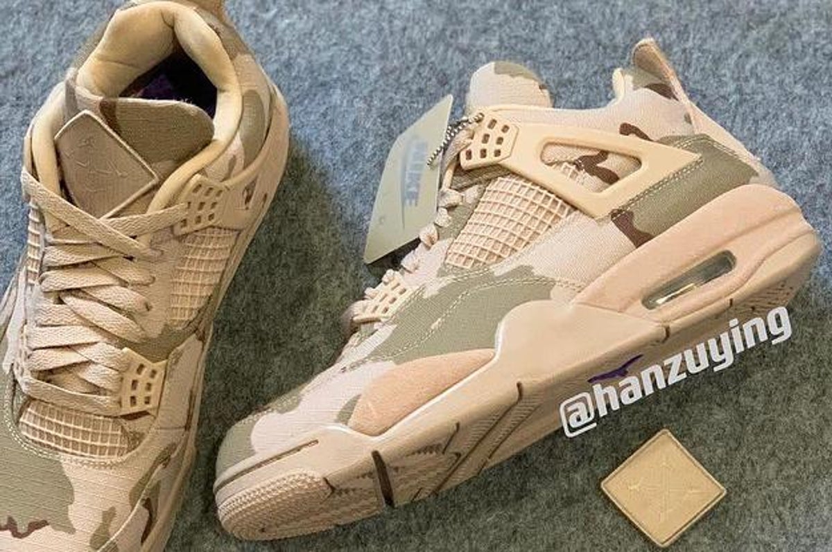 Ceeze Makes 'Aleali May' Air Jordan 4 Custom for Easter Sunday