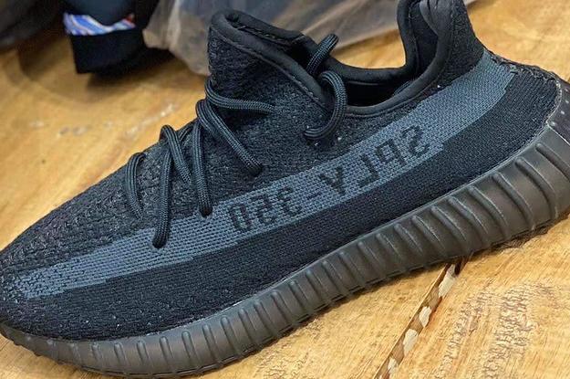 Yeezy boost 350 v2 grey hot sale triple black