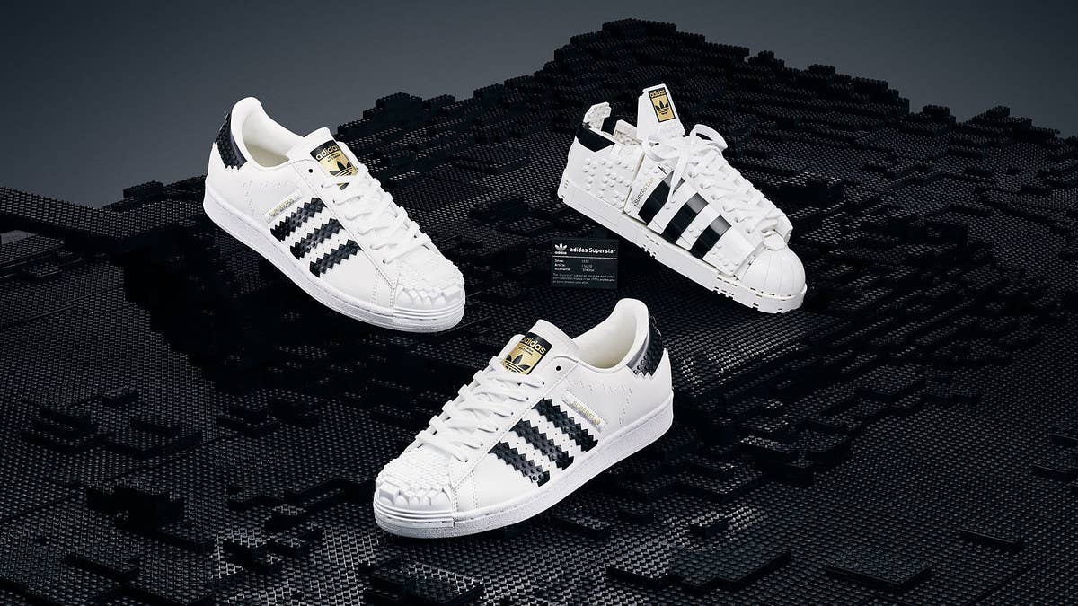 LEGO and Adidas are dropping a special Superstar collab in July 2021 that includes a buildable LEGO shoe. Click here for the official release details.