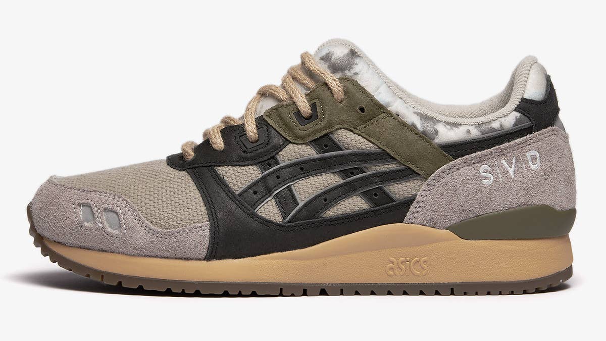 Spanish sneaker boutique SVD has announced its first-ever collab with Asics, which features an eco-friendly Gel-Lyte 3. Click here for the official details.