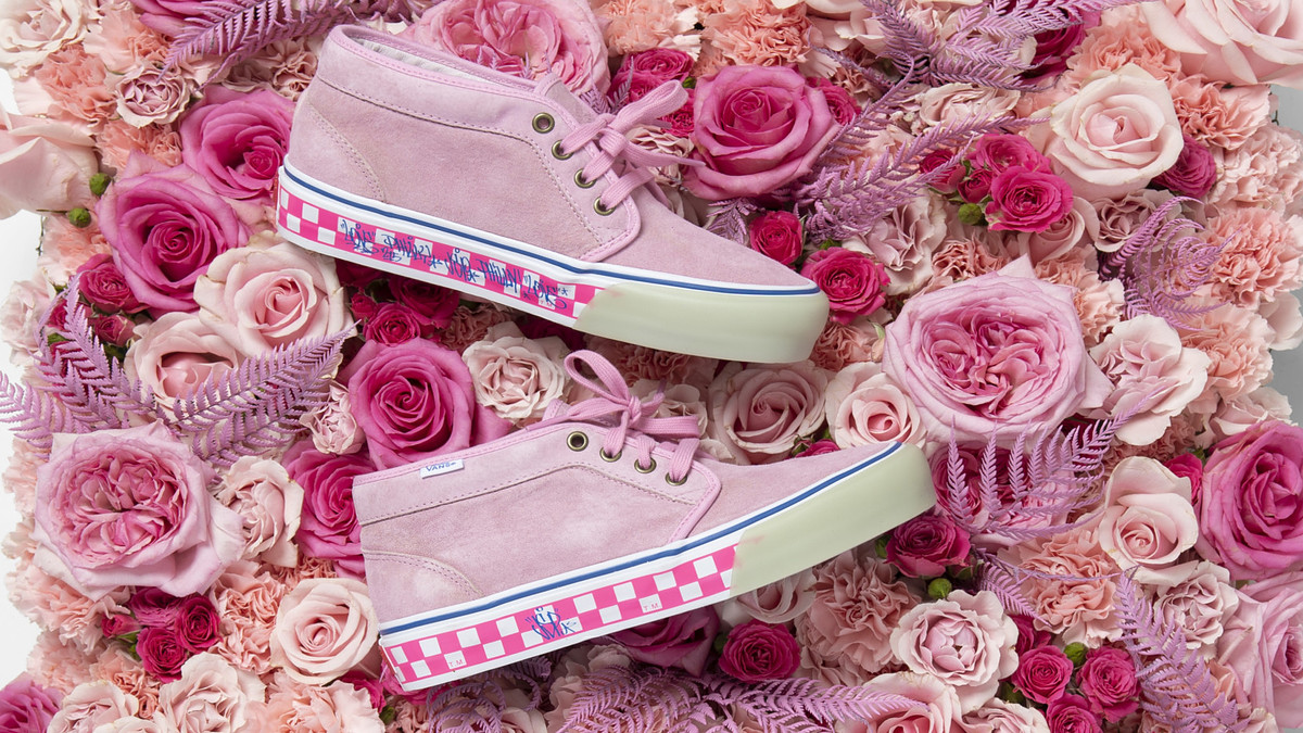 Vans 2024 rose background