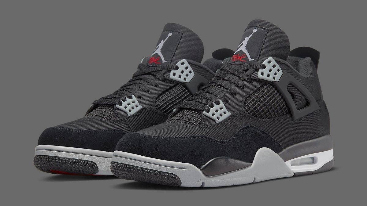 A new 'Black Canvas' colorway of the Air Jordan 4 is hitting stores in October 2022. Click here for the early info about the forthcoming release.