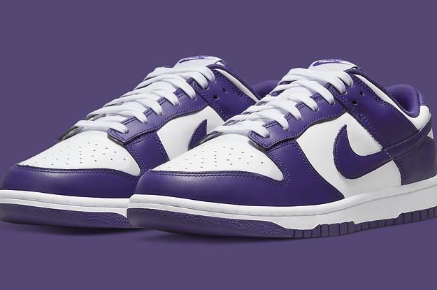 Championship Court Purple' Nike Dunk Lows Get an Official Release