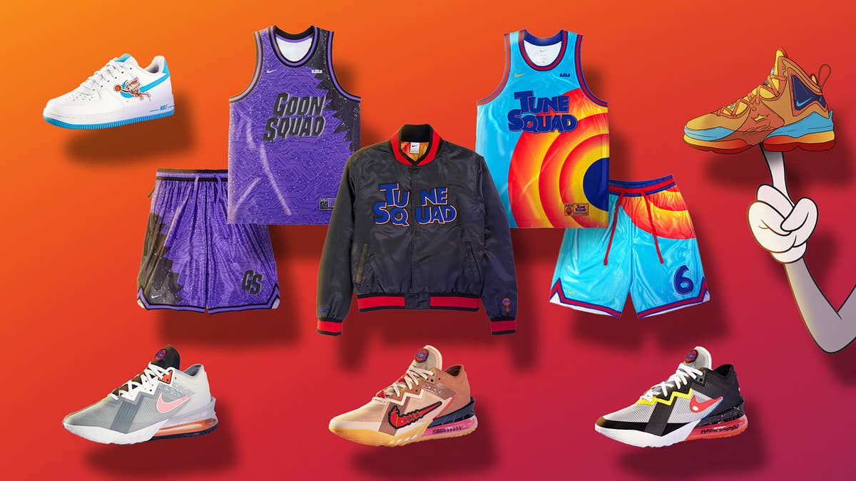 Nike has unveiled its Space Jam: A New Legacy collection that's dropping alongside the film, which hits theaters in July 2021. Click here for the release info.