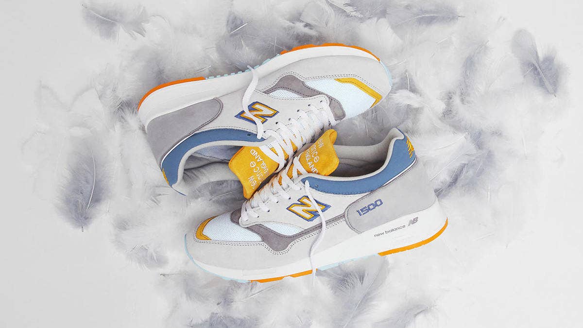 End Clothing's latest New Balance 1500 collaboration is inspired by the European coastal bird, the Grey Heron.