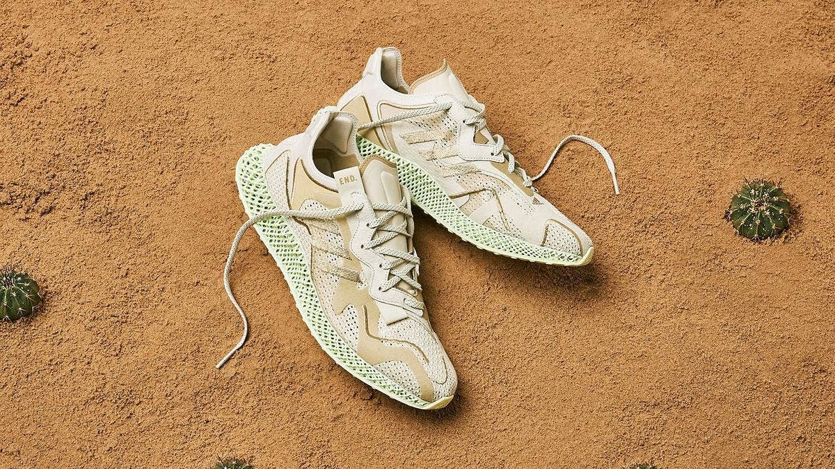End. Clothing's latest Adidas EVO 4D 'Dune' collaboration is releasing in October 2020. Click here to learn more about the inspiration behind the design.