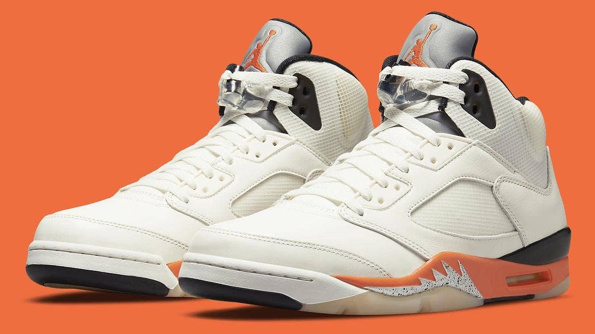 A new 'Orange Blaze' colorway of the Air Jordan 5 is dropping in October 2021. Click here to learn more about the upcoming release and how to buy a pair.