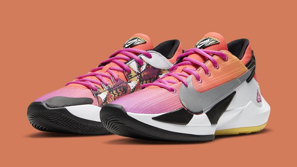 The Nike Zoom Freak 2 NRG surfaces in a new colorway that features a gradient fade color scheme on the upper. Click here to learn more.