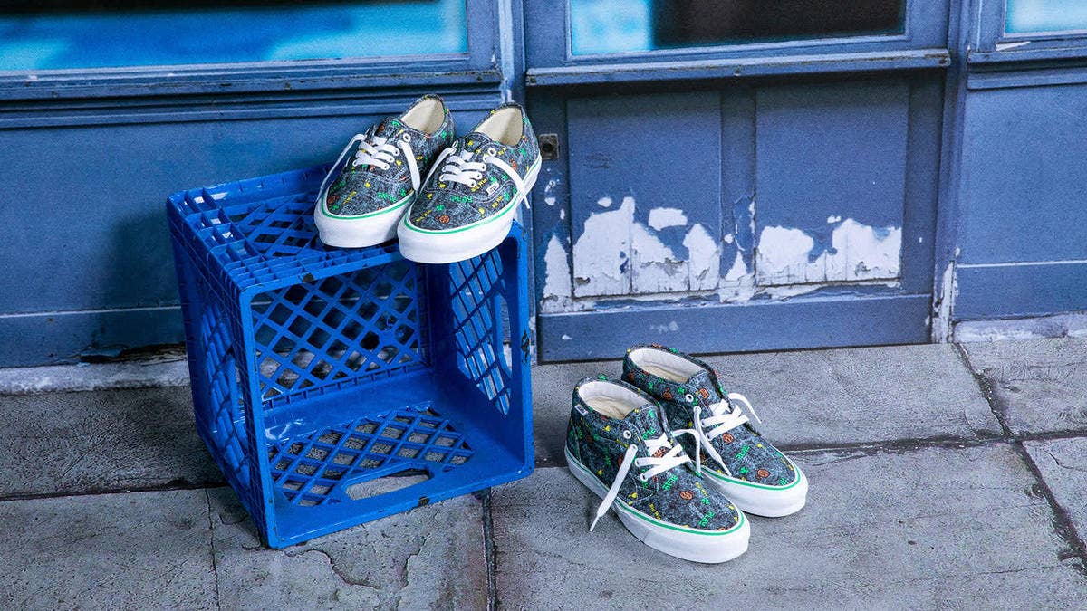 Renowned British graphic designer Fergus "Fergadelic" Purcell's latest Vans 'Acid Wash' collection is releasing in May 2020. Click here to learn more.