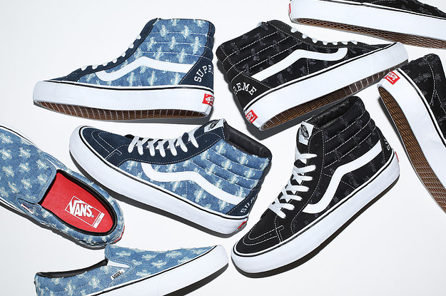 Supreme's New Vans Collaboration Releases This Week | Complex