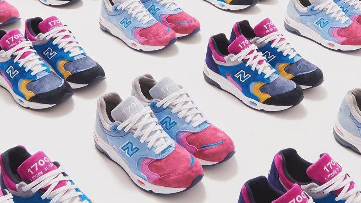 Ronnie Fieg's latest Kith x New Balance Made in USA 1700 'Colorist' collection is officially releasing in January 2020. Click here to learn more.