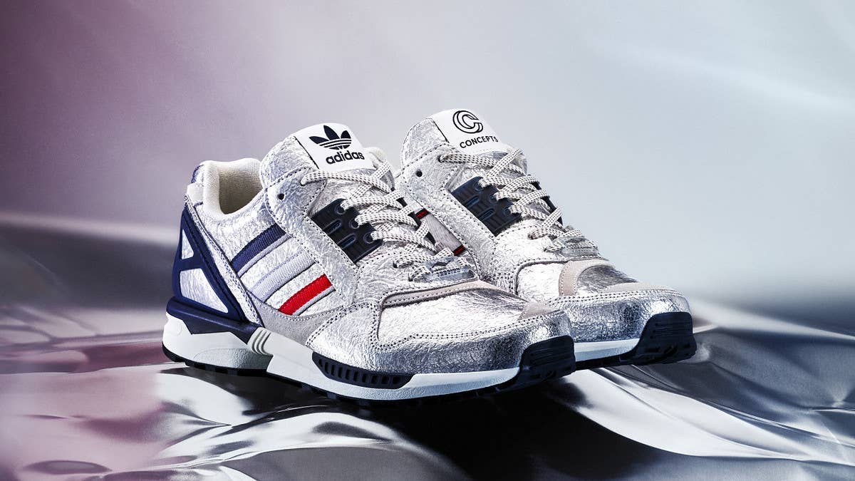 Adidas' on-going A-ZX series continues with the letter C representing a new ZX 9000 collaboration with Concepts.