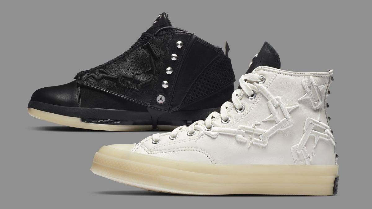 Russell Westbrook's two favorite sneakers are bundled together in his latest Jordan x Converse 'Why Not?' pack releasing in October 2020.
